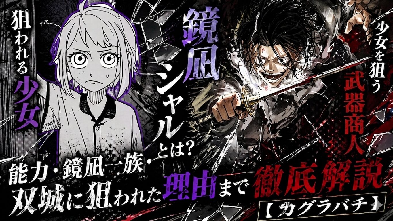 鏡凪,鏡凪シャル,双城,再生能力,アニメ