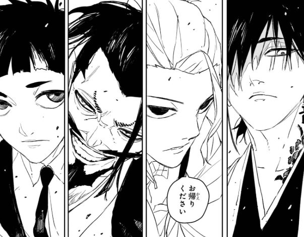 カグラバチ117話 最強の護衛・真城と柴