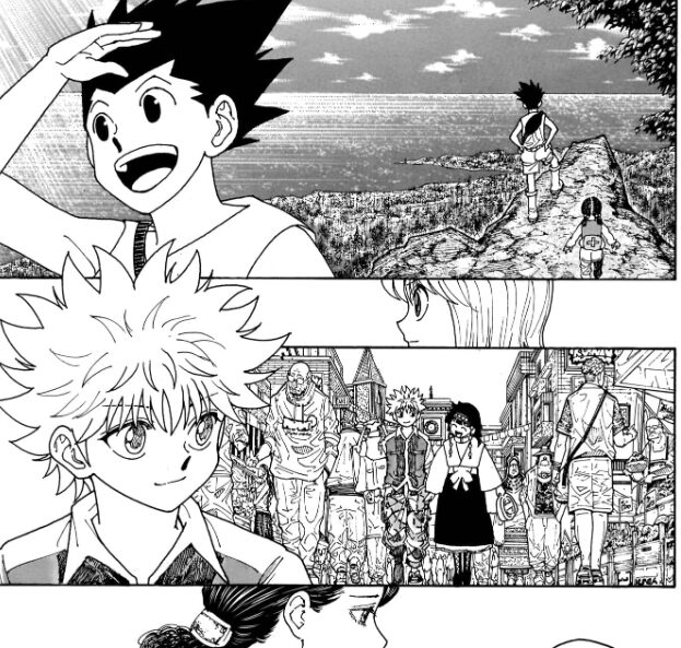 ゴン,キルア,HUNTERXHUNTER,ハンターハンター,最新話